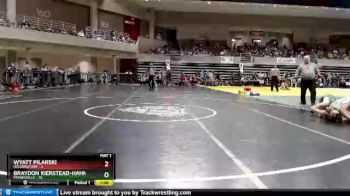 115 lbs Quarterfinals (8 Team) - Wyatt Pilarski, Holdingford vs Braydon Kierstead-Hahn, Paynesville