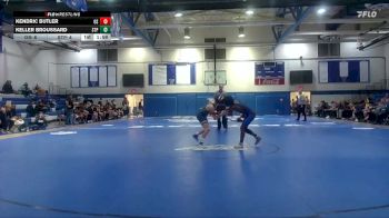 120 lbs Quarterfinals (8 Team) - Kendric Butler, Ocean Springs vs Keller Broussard, St. Patrick`s High School