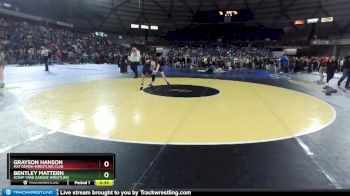 97 lbs Champ. Round 2 - Bentley Mattern, Scrap Yard Garage Wrestling vs Grayson Hanson, Mat Demon Wrestling Club