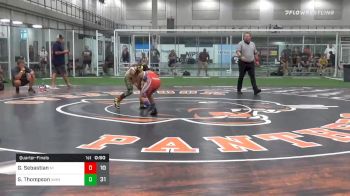 92 lbs Quarterfinal - Gavin Sebastian, Michigan vs Sully Thompson, Iowa Hammers