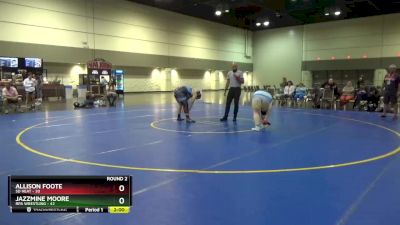 Round 2 (16 Team) - Jazzmine Moore, RPA Wrestling vs Allison Foote, SD Heat