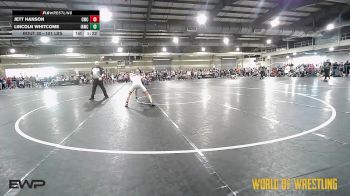 101 lbs Round Of 32 - Jett Hanson, Cowboy Wrestling Club vs Lincoln Whitcome, Immortal Athletics WC