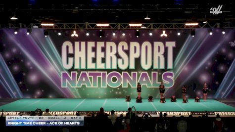 Knight Time Cheer - Ace of Hearts [2026 L1 Youth - D2 - Small - A Day 2] 2026 CHEERSPORT National All Star Cheerleading Championship