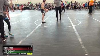 88 lbs Round 2 (4 Team) - Max Flanagin, Jacket WC vs Noah Ford, Roughhouse