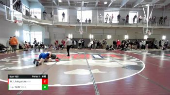 182 lbs Champ. Round 2 - Jorden Tyler, Sandpoint vs Wyatt Livingston, La Grande