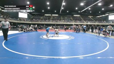 145 lbs Quarterfinal - Ryan Wheeler, Adamstown vs Matthew Hartnett, Clayton