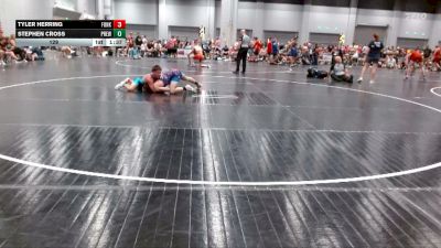 129 lbs Round 2 (4 Team) - Tyler Herring, Funky Bunk vs Stephen Cross, Precision WA