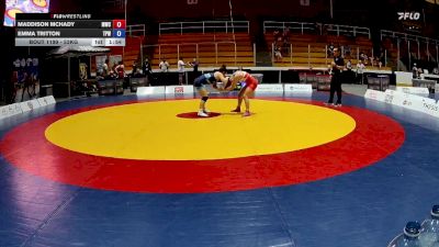 53kg 5th Place Match - Maddison McHady, Matmen Wrestling Club vs Emma Tritton, Tritton Performance WC