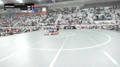 72 kg Quarters - Love Daley, Maryland vs Rebecca Strong, Missouri