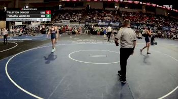 D 2 138 lbs Champ. Round 2 - Lleyton Doucet, Comeaux vs Keaton Wheeler, Archbishop Hannan