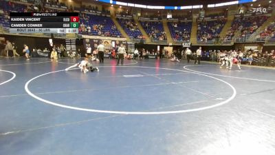 90 lbs Consy 3 - Kaiden Vincent, Elco vs Camden Conner, Chartiers-Houston