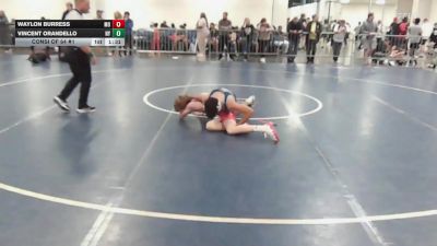 120 lbs Consi Of 64 #1 - Waylon Burress, MO vs Vincent Orandello, NY