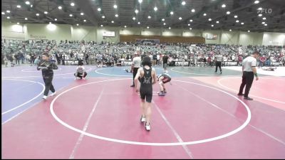 98 lbs Quarterfinal - Colton Inserra, Yerington Lions WC vs Hayden Foster, Yuba Sutter Combat