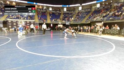 70 lbs Consy 1 - Lucas Spicer, Downingtown vs Lamar Clinton, Valley