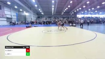 138 lbs Round Of 32 - Kai ODell, CT vs Lucas Hill, WY