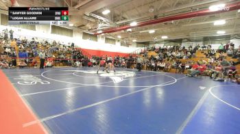 175 lbs Semifinal - Sawyer Goodwin, Spaulding vs Logan Allaire, Campbell