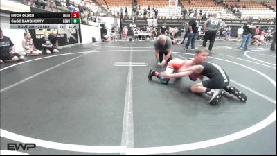 70 lbs Final - Huck Olsen, Mojo Grappling Academy vs Cage Daugherty, D3 Wrestling Cluib