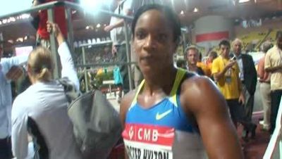 Brigitte Foster-Hylton 100H winner