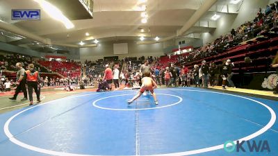 80-84 lbs Consolation - Rylan Reeves, Pawhuska Elks Takedown vs Teddy Mendenhall, Locust Grove Youth Wrestling