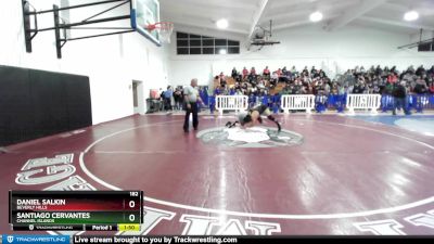 182 lbs Champ. Round 1 - Daniel Salkin, Beverly Hills vs Santiago Cervantes, Channel Islands