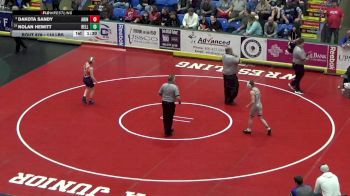 110 lbs Round Of 16 - Dakota Sandy, Abington Heights vs Nolan Hewitt, Bellwood Antis