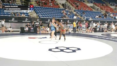 115 lbs Cons. Sub-rd Of 16 - Danita Palmore, Illinois vs Ivy Brandenburg, Minnesota
