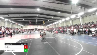 126 lbs Round Of 16 - Marley B, Del Norte vs Philip Westrick, No Team