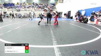 64 lbs 3rd Place - Louden Delk, Tuttle Wrestling vs Hunter Ramsey, Newkirk Takedown Club