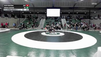 175 lbs Cons. Round 2 - Zach Macera, Catholic High School vs Essau Chavez, St. John Paul The Great