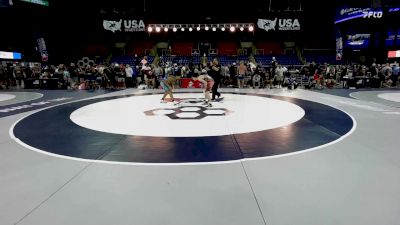 100 lbs Cons. Rd Of 16 - Jake Strickland, SC vs Alesandro Restrepo, NY