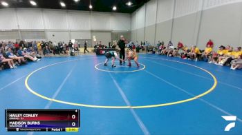 225 lbs Round 3 (8 Team) - Hailey Conley, Kansas vs Madison Burns, Wisconsin