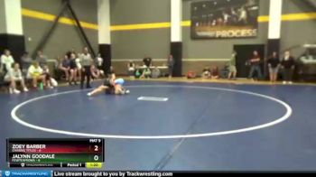 112 lbs Round 1 (3 Team) - Jalynn Goodale, FEWTeamIowa vs Zoey Barber, Chasing Titles