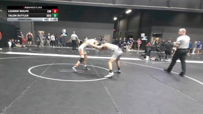 133 lbs Semifinal - Louden Wolfe, Cowley College vs Talon Suttles, Colby Community College