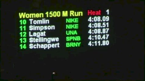 Katie Mackey big PR and tight 1500 win at Oxy 2013