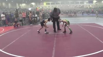 61 lbs Round Of 16 - West Thompson, Nevada Elite vs Colt Arey, West Valley Junior Eagles