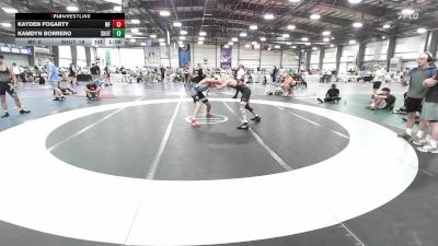 138 lbs Round Of 64 - Kayden Fogarty, MF Army vs Kamdyn Borrero, Team Shutt NXT GEN