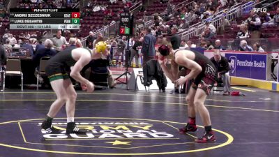 121 lbs Preliminaries - Andrij Szczesniuk, Coatesville vs Luke Desantis, Penn Trafford