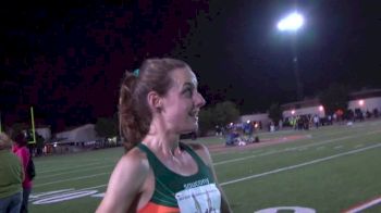 Molly Huddle Pushes by herself to 15:05 A standard at Oxy 2013