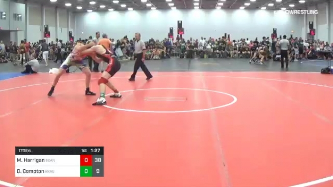 170 lbs Rr Rnd 2 - Mikey Harrigan, Scanlan Wrestling Academy vs David ...