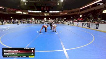 111 lbs Cons. Round 3 - Konrad Rosas, Prescott Valley Bighorns vs Russell Gerber, Grindhouse Wrestling Club