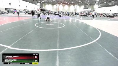 106A Champ. Round 1 - Landon Fields, Carl Junction vs Brock Wade, Farmington