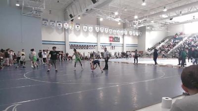 144 lbs Round 1 (16 Team) - Rylan Stalnaker, North Paulding vs DJ Clarke, Buford HS