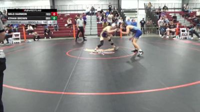 138 lbs Round 4 (16 Team) - Milo Harmon, Fort Collins vs Ethan Brown, Broomfield