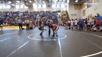 113 lbs Consi Of 16 #1 - Elijah Ortiz, South County Grapplers vs Jesus Carcamo, Miami Elite