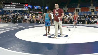 132 lbs Cons. Sub-rd Of 16 - Tanner Telford, Utah vs Jasper Croom, Florida