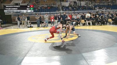 138 lbs 3rd Place - Malachi Puckett, Baylor School vs Tyler Conroy, Malvern