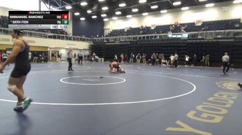 174 lbs Cons. Round 2 - Emmanuel Sanchez, Victor Valley College vs Seth Iten, Palomar College