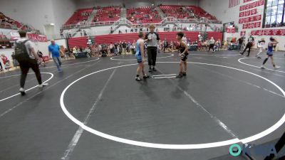 85 lbs Rr Rnd 1 - Alijah Tapia, OKC Saints Wrestling vs Jacksen Thompson, Division Bell Wrestling