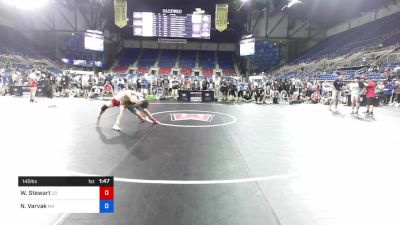 145 lbs Cons 32 #2 - Will Stewart, Colorado vs Nicholas Varvak, Massachusetts