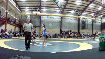 170 lbs Cons. Round 4 - Katie Hammersmith, Marysville vs Audrey Calgaro, Canon-McMillan
